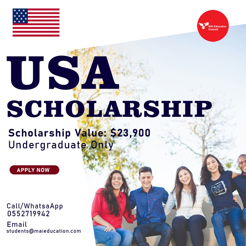 $23,000 Undergraduate Scholarship in USA